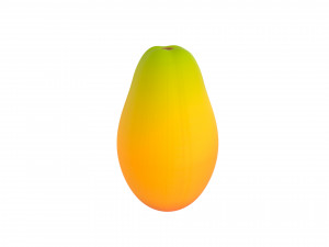 papaya 3D मॉडल