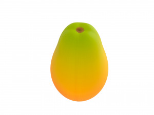 papaya Modello 3D