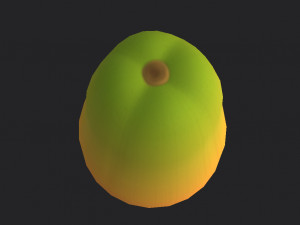 papaya Modello 3D