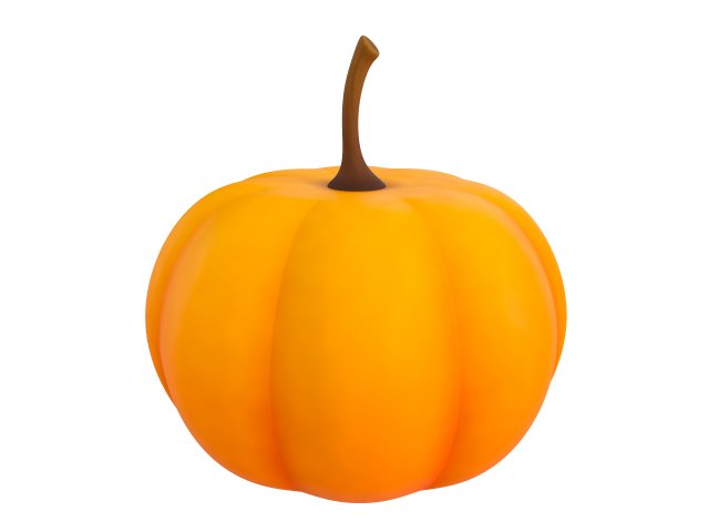 pumpkin Modelo 3D .c4d .max .obj .3ds .fbx .stl .blend 