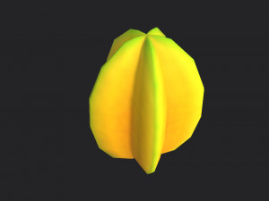 star fruit 3D Model