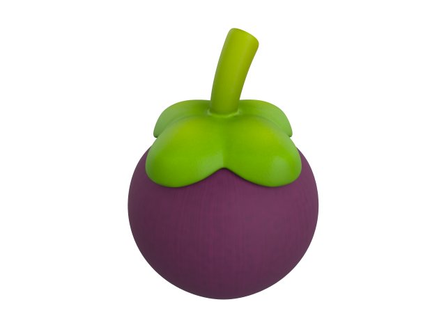 mangosteen 3Dモデル .c4d .max .obj .3ds .fbx .stl .blend 