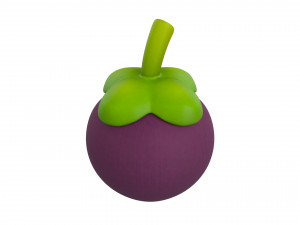 mangosteen 3Dモデル
