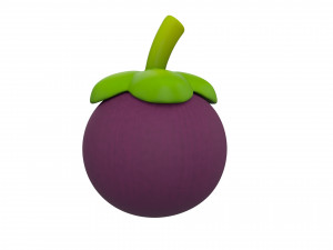 mangosteen 3Dモデル