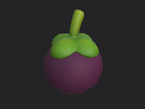mangosteen 3Dモデル