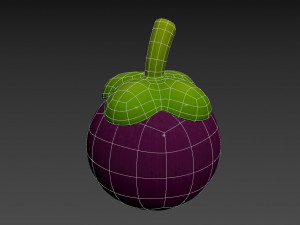 mangosteen 3Dモデル