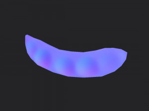 green peas Model 3D