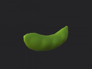 green peas Model 3D