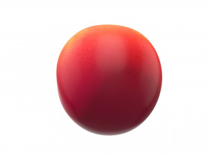 peach fruit Model 3D