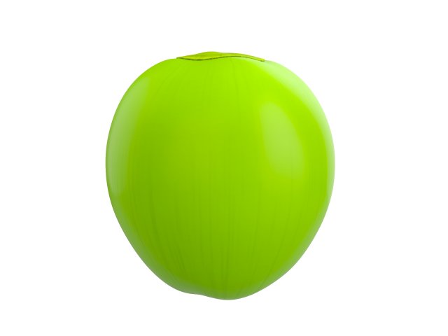 coconut Model 3D .c4d .max .obj .3ds .fbx .stl .blend 