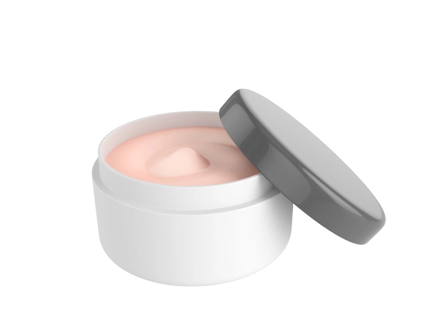 cream jar 3D Model .c4d .max .obj .3ds .fbx .stl .blend 