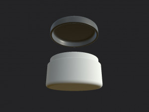cream jar 3D-Modell