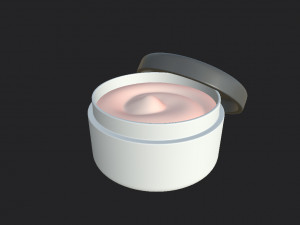 cream jar 3D-Modell