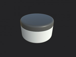 cream jar 3D-Modell