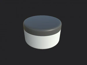 cream jar 3D Model