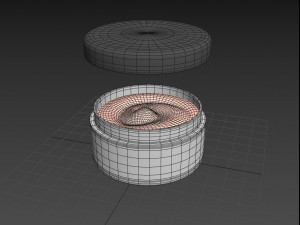 cream jar 3D-Modell