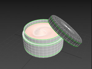 cream jar 3D-Modell
