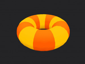 inflatable pool float ring Modelo 3D