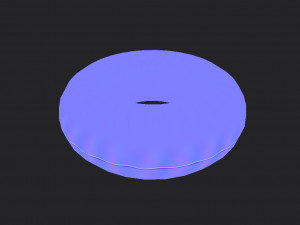 inflatable pool float ring Modelo 3D