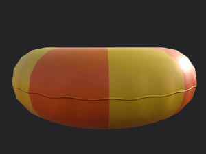 inflatable pool float ring 3D Model