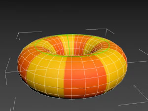 inflatable pool float ring 3D Model