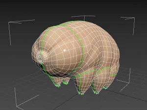 tardigrade 3D Model