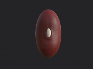red kidney bean 3D Model