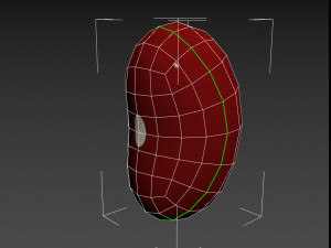red kidney bean 3D Model