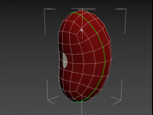 red kidney bean 3D Model