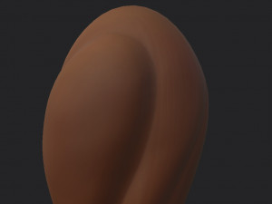 caveman club 3D-Modell
