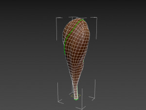 caveman club 3D-Modell