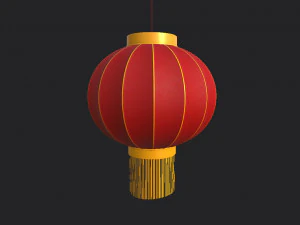 chinese lantern 3D Model