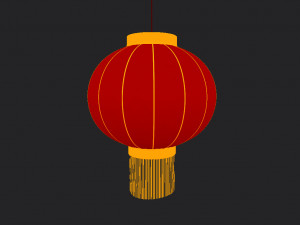 chinese lantern 3Dモデル