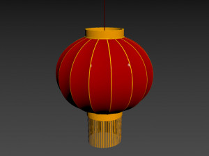 chinese lantern 3Dモデル