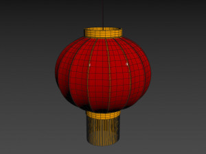 chinese lantern 3Dモデル