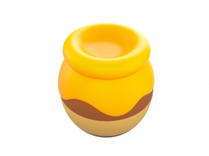 honey jar Model 3D