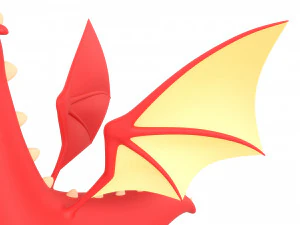 dragon character 3D Model