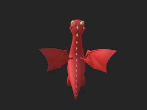 dragon character 3D Model