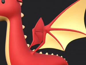 dragon character 3D Model