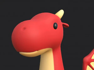 dragon character 3D Model