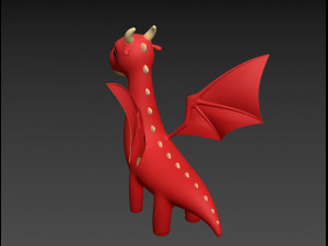 dragon character 3D Модель