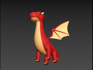 dragon character 3D Модель
