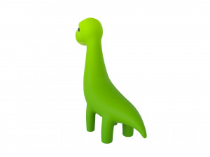 cartoon dinosaur Model 3D