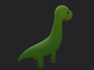 cartoon dinosaur Model 3D