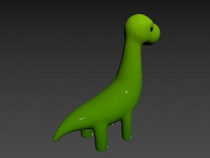 cartoon dinosaur Model 3D