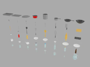 paquete de utensilios de cocina Modelo 3D