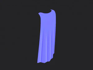 cape 3D Model