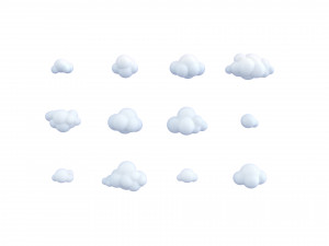 cloud pack 3D 모델