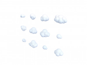 cloud pack Modèle 3D