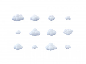cloud pack Modèle 3D